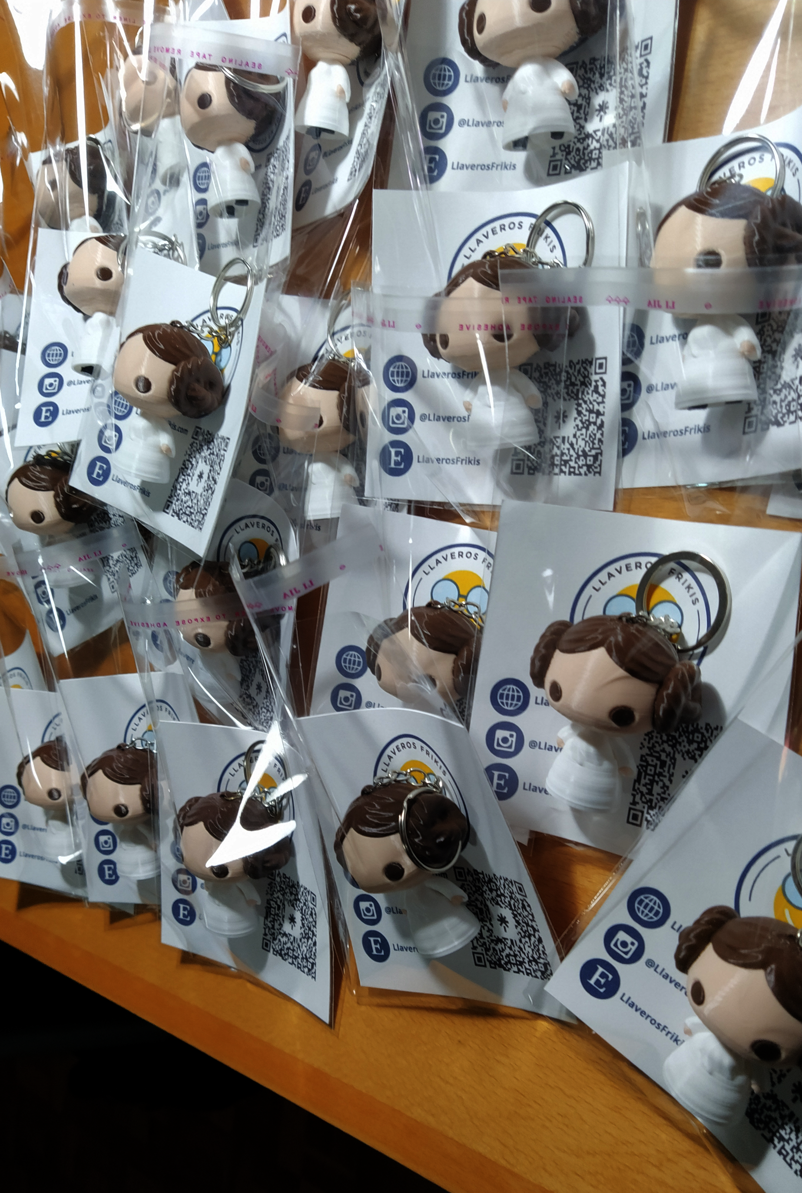 Piezas personalizadas de Leia