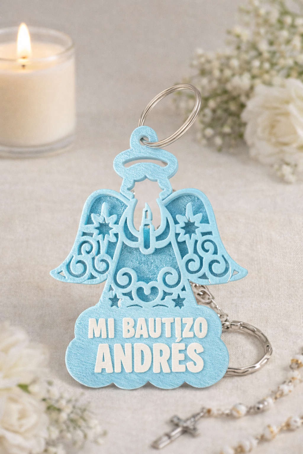 Recuerdo personalizado con nombre o fecha