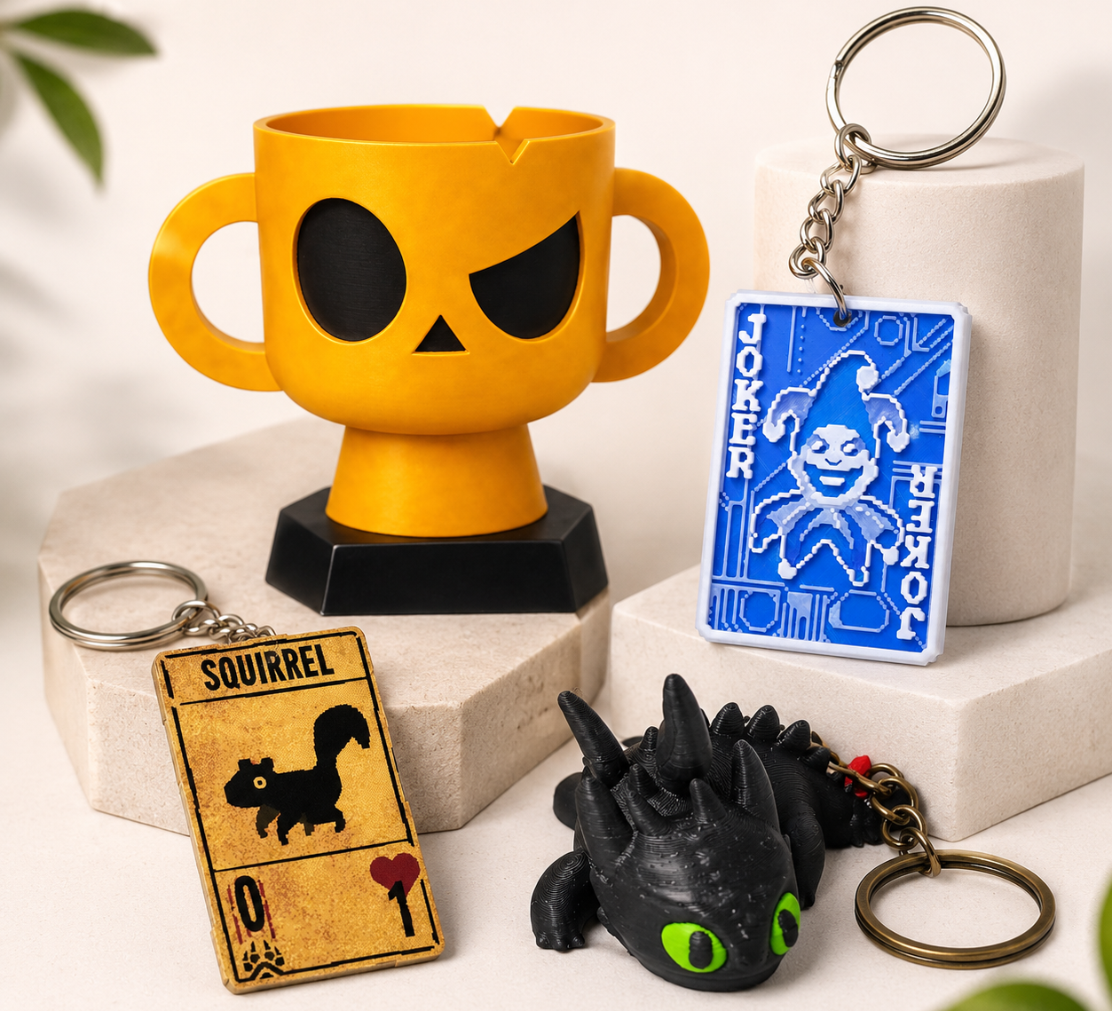 Productos frikis y llaveros personalizados