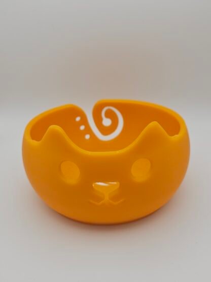 Bol Gato Naranja (Decoración casa)