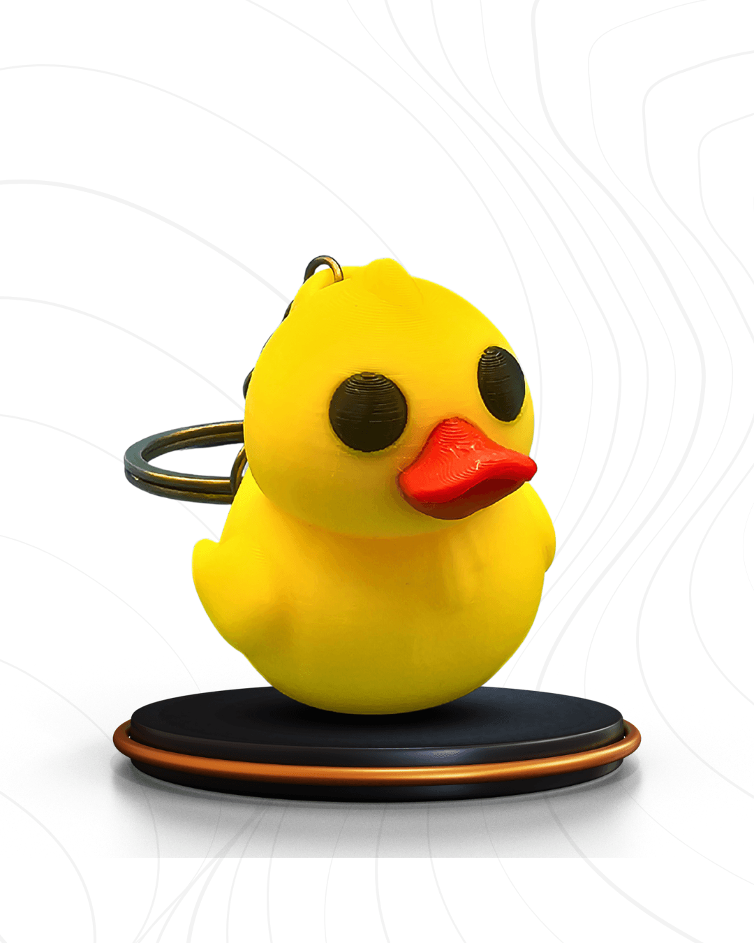 Llavero Pato con patas desplegables