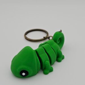 Llavero Camaleón Articulado inspirado en Pascal (Rapunzel)
