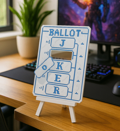 Cuadro Hanging Chad Joker Balatro