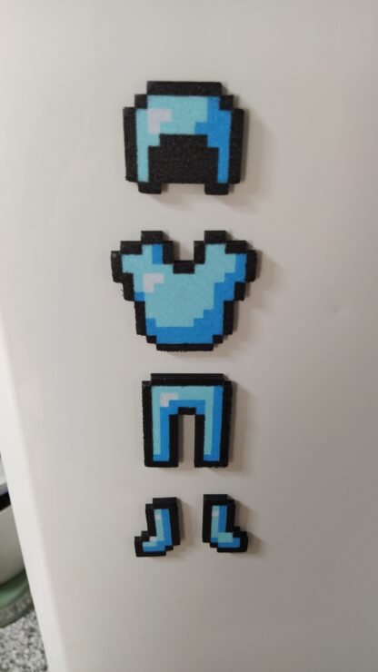 Imán Armadura de Diamante (Minecraft) - Imagen 2
