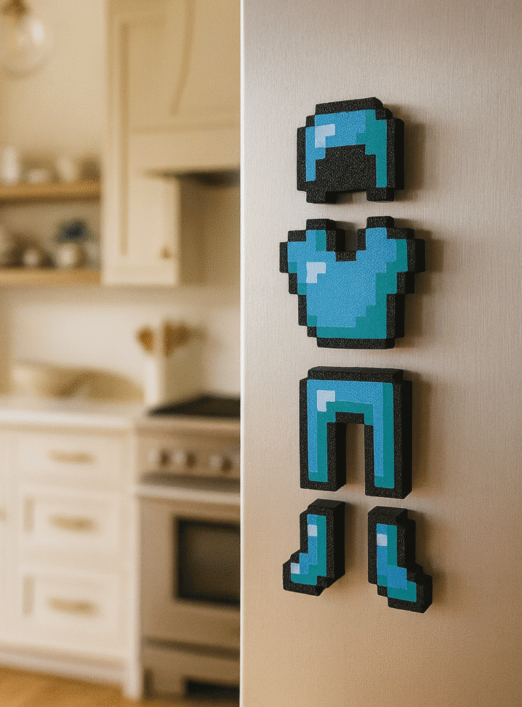 imán de armadura de diamante de minecraft