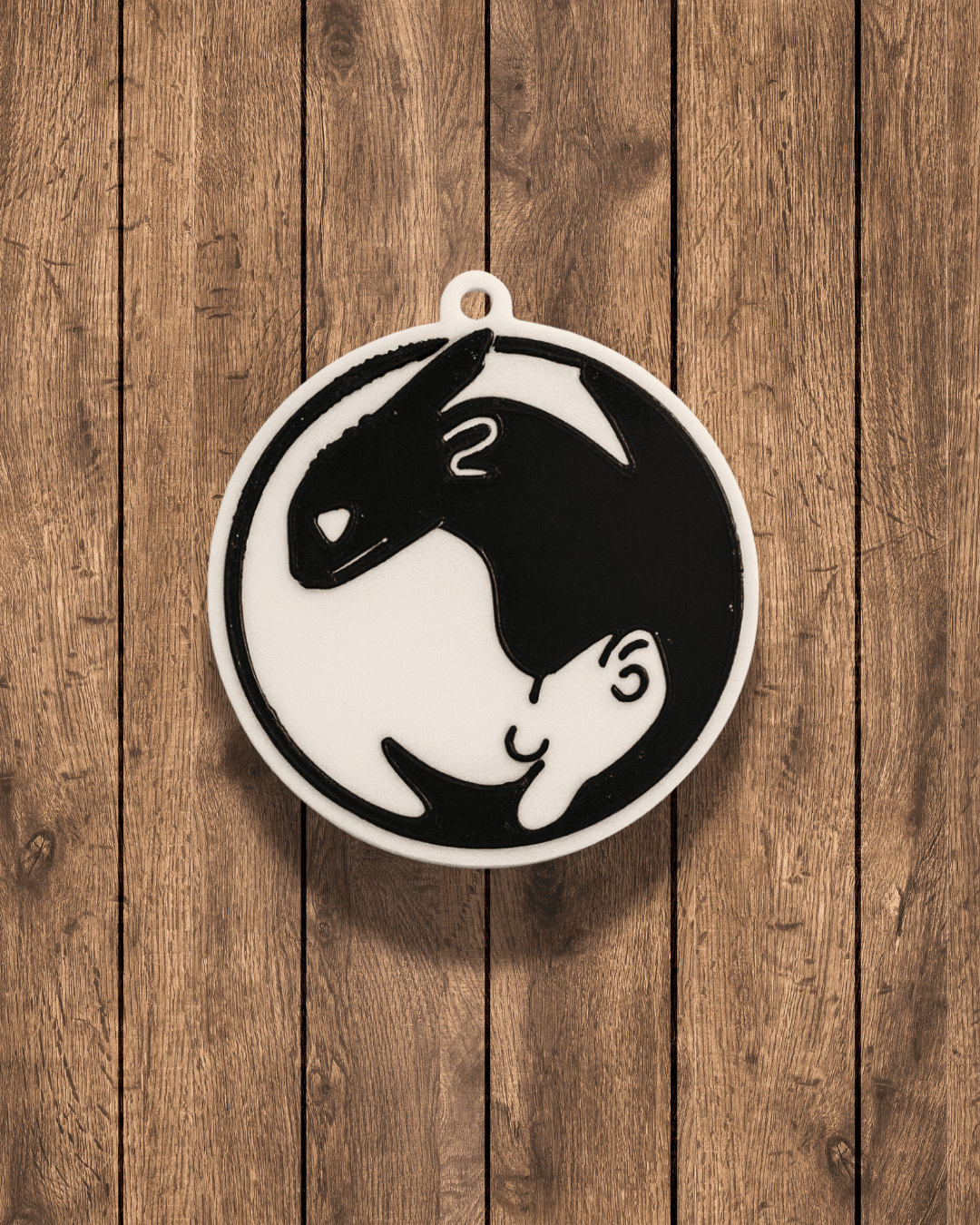 Llavero Combinado Desdentao/Furia Luminosa - Imagen 2