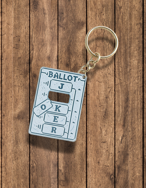 Llavero Hanging Chad - Balatro Joker - Imagen 2