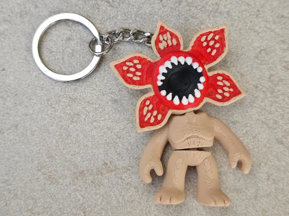 Llavero Demogorgon Articulado - Stranger Things