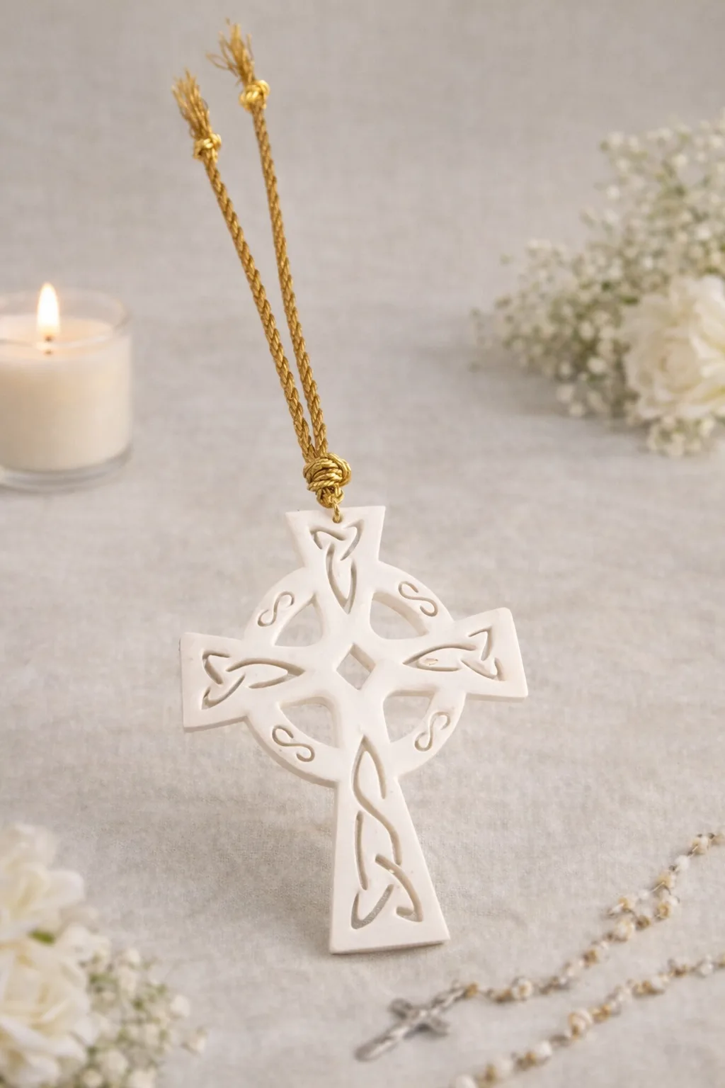 Cruz decorativa personalizada para bautizo – Recordatorio religioso