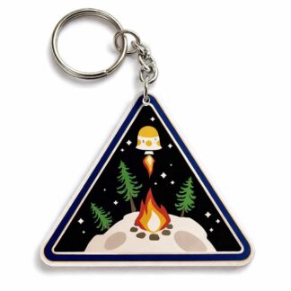 Outer Wilds Ventures Keychain 3D Logo | Fan Art | Gamer Gift