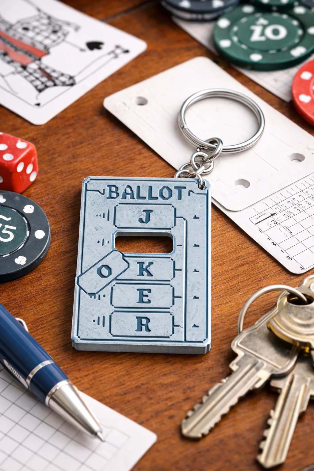 Llavero Hanging Chad - Balatro Joker - Imagen 2